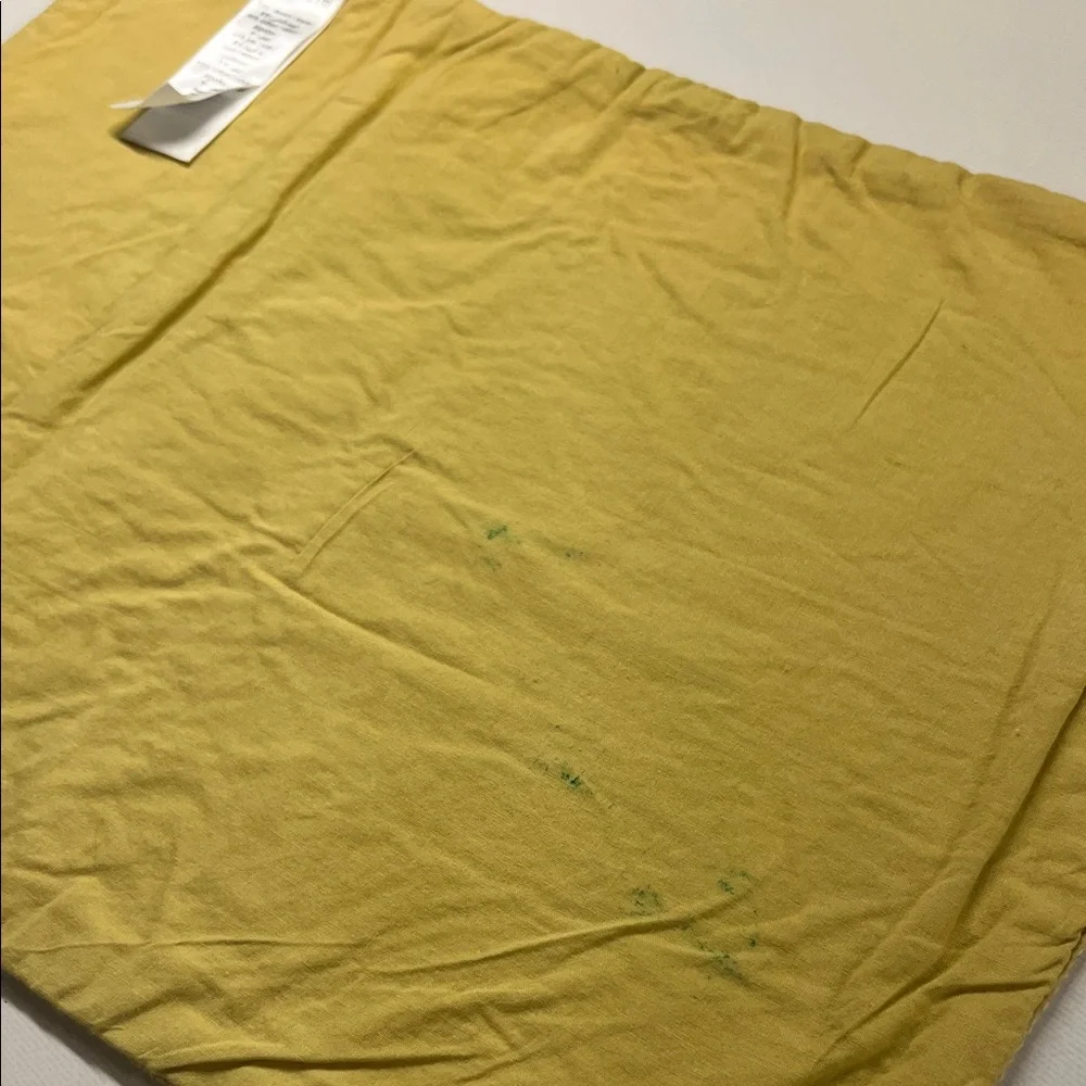 West Elm Yellow Woven Table Pacemats x 4